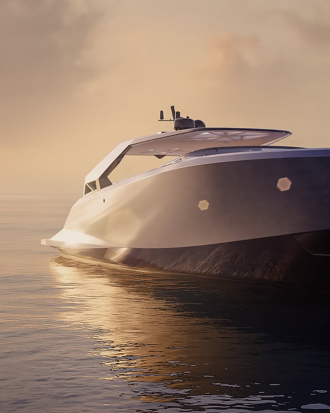 Luxury boat controls and dials
