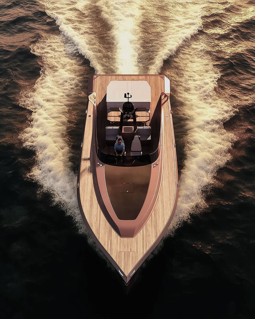 Luxury boat controls and dials