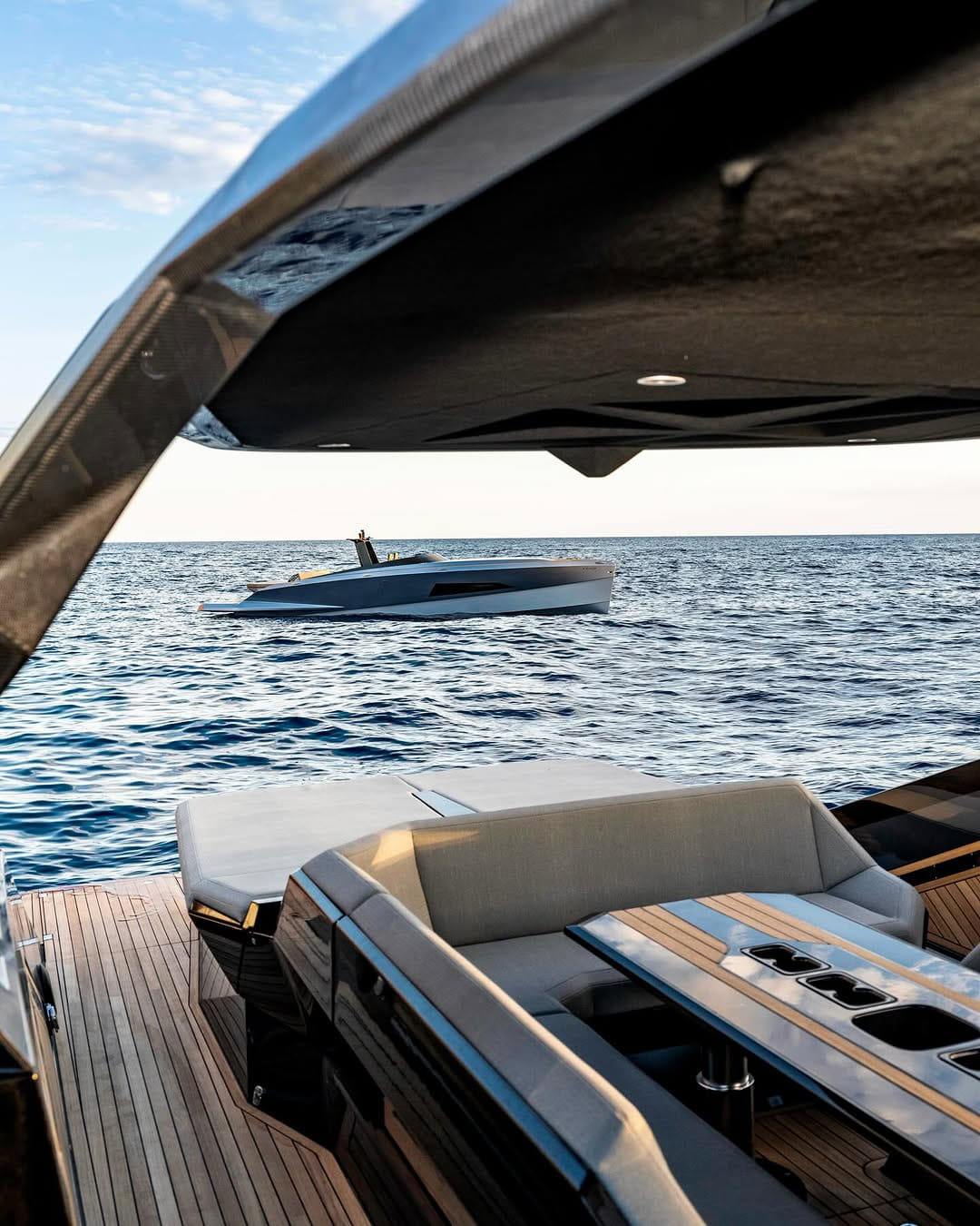 Luxury boat controls and dials