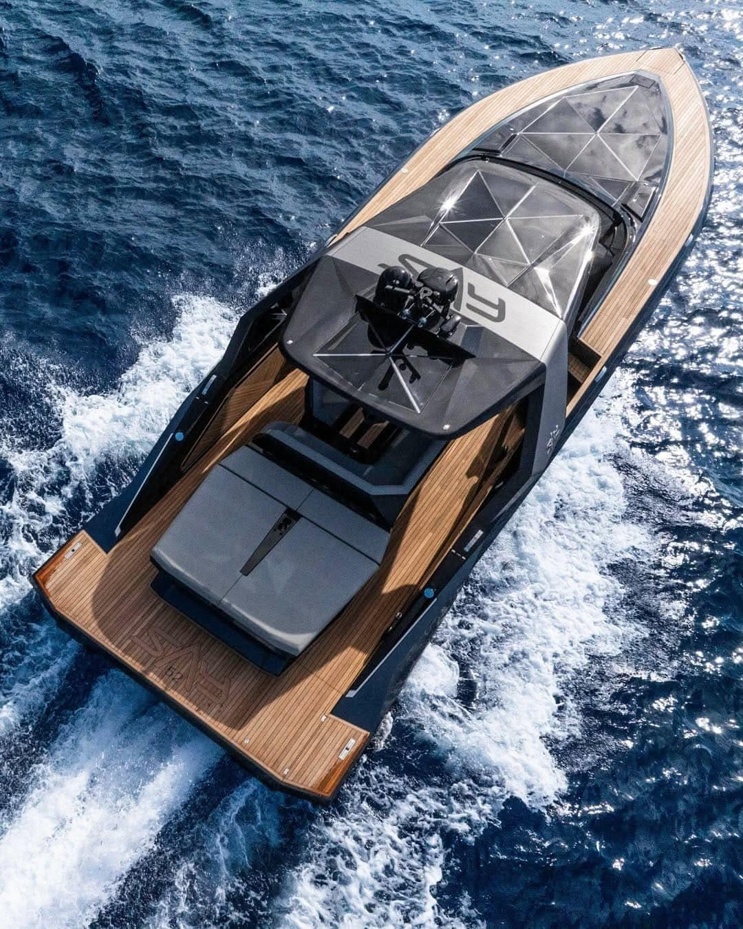 Luxury boat controls and dials